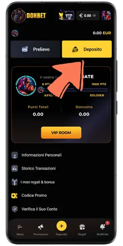 Paysafecard Scegli il deposito